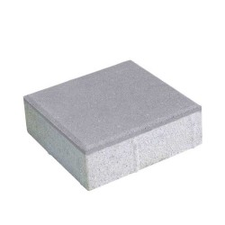 Adoquín bicapa cuadrado gris