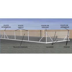 FENCE ASSEMBLY DIAGRAM