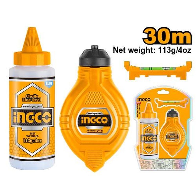 INGCO marker with eraser and blue marker