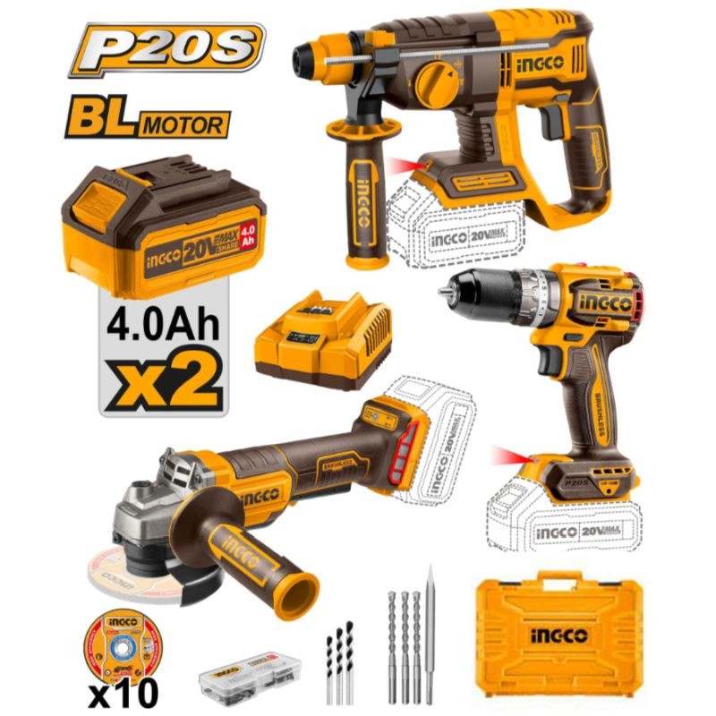 INGCO 3 tools pack