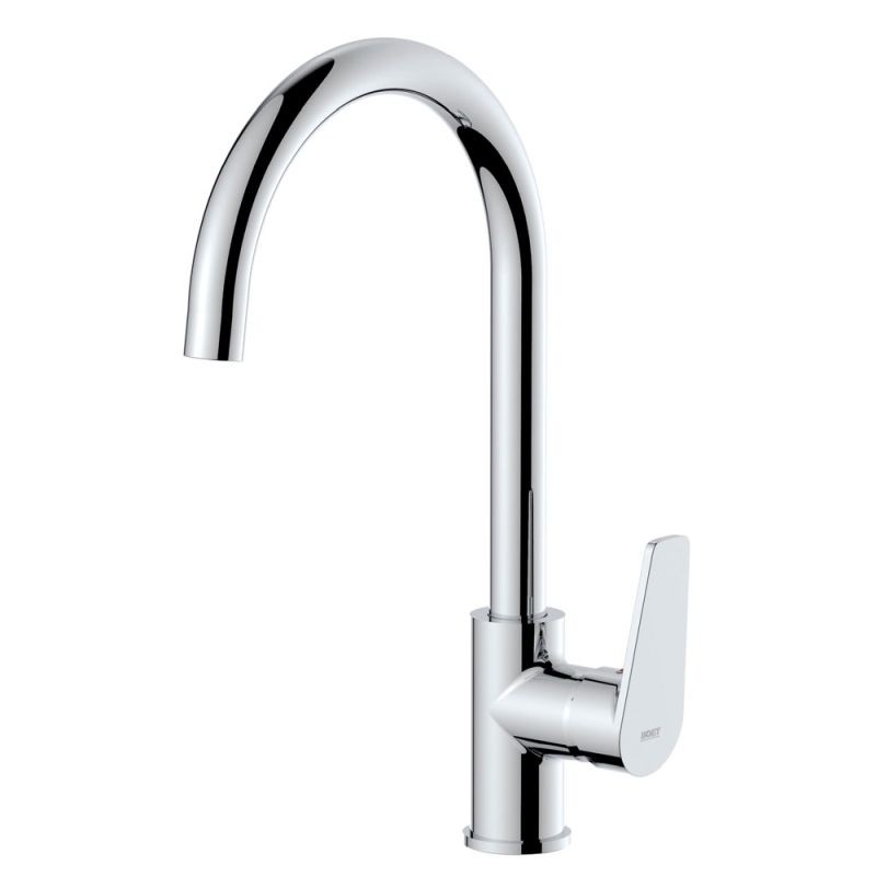 EBRO single-lever mixer for chrome sink