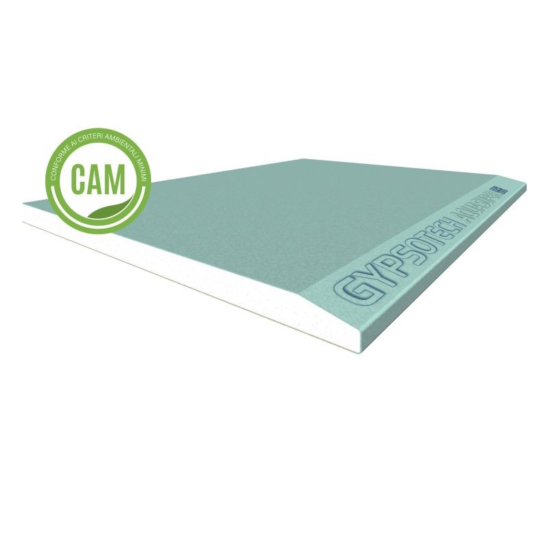 Placa de yeso laminado hidrófuga