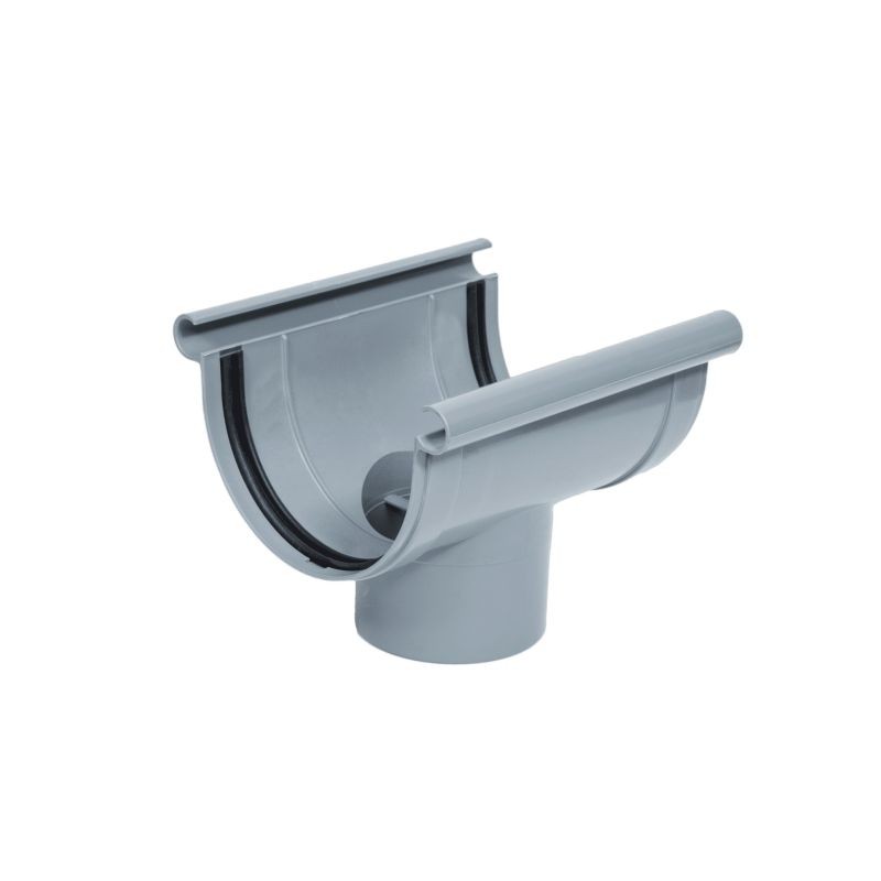 Downpipe connection for gutter