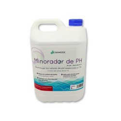 Liquid pH reducer bottle